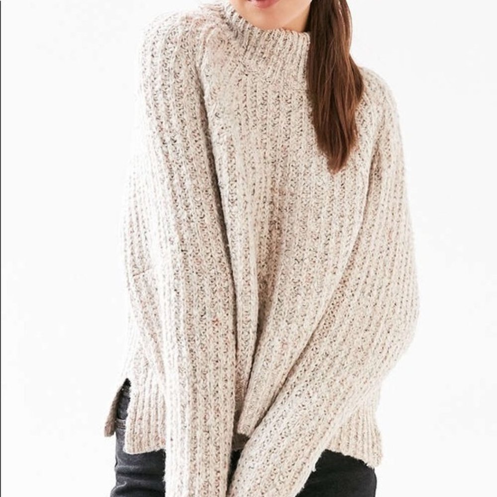 silence + noise chunky knit sweater - Picture 3 of 11